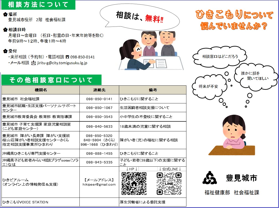 リーフレット表