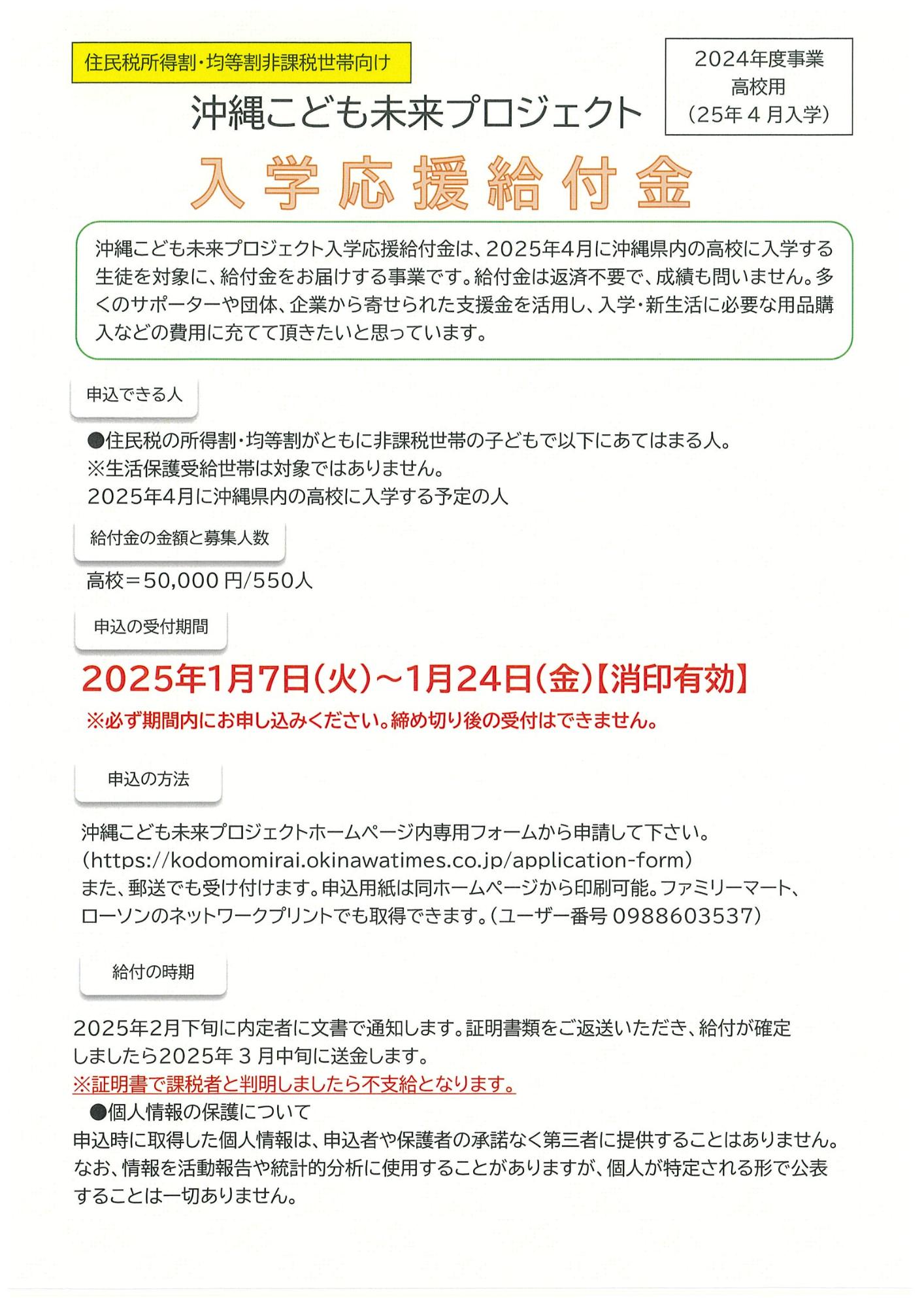 こども未来プロジェクトポスター