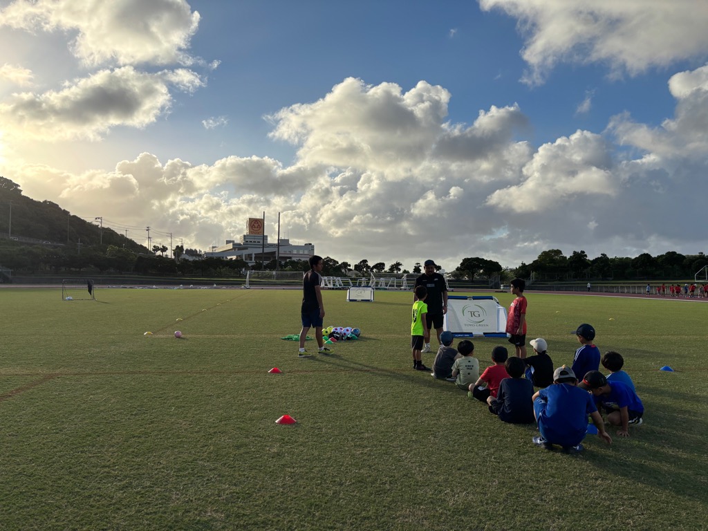 キッズサッカー教室風景