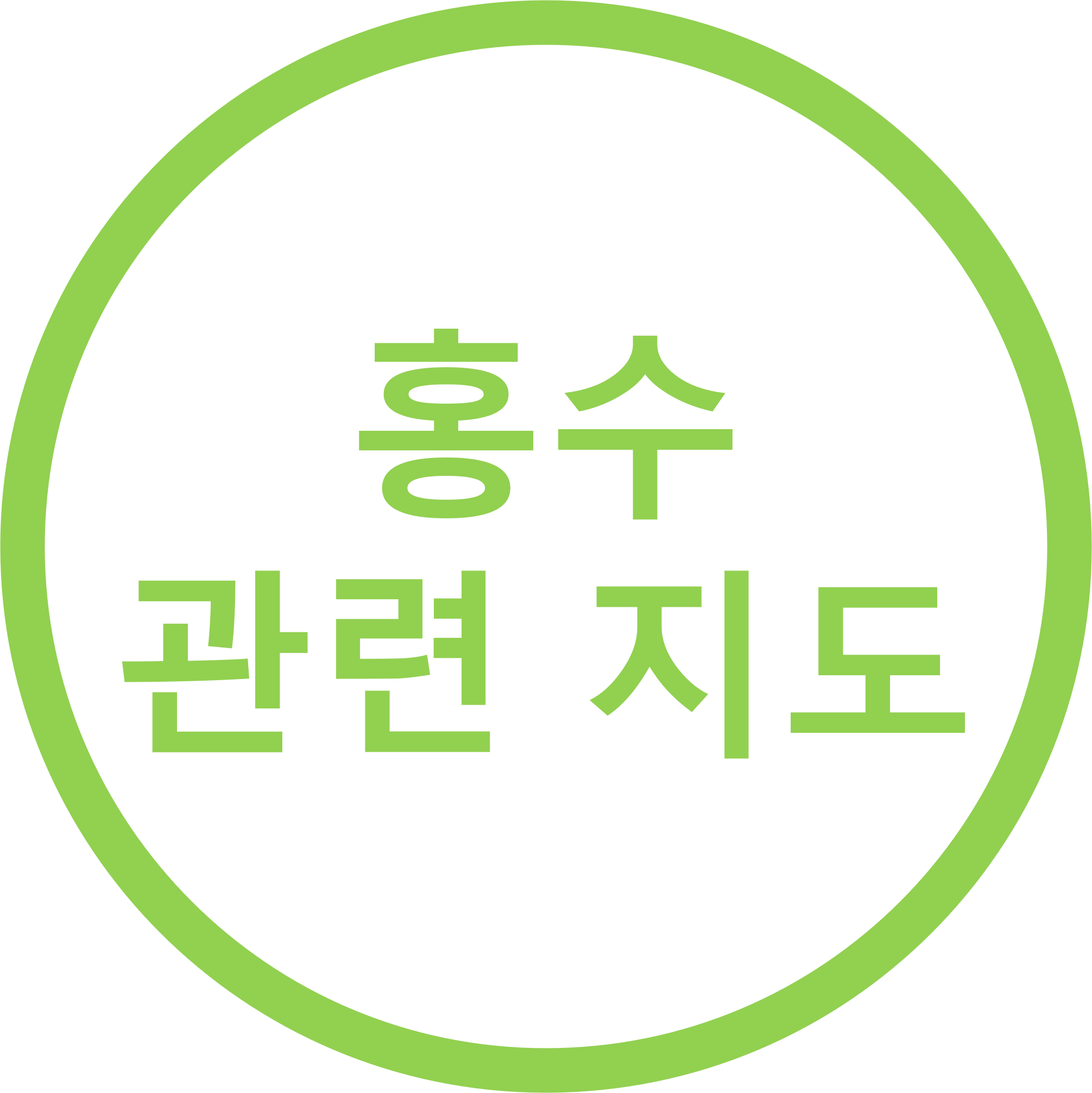 홍수 관련 지도
